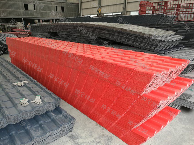 樹(shù)脂瓦生產(chǎn)廠況