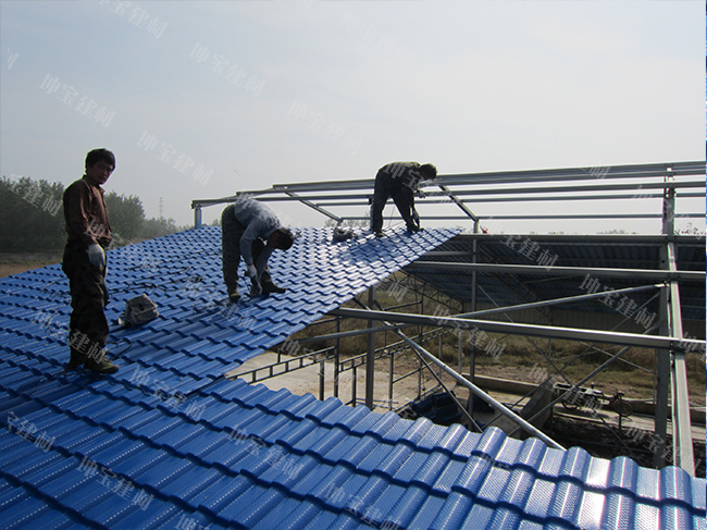 養(yǎng)殖場用秸稈瓦