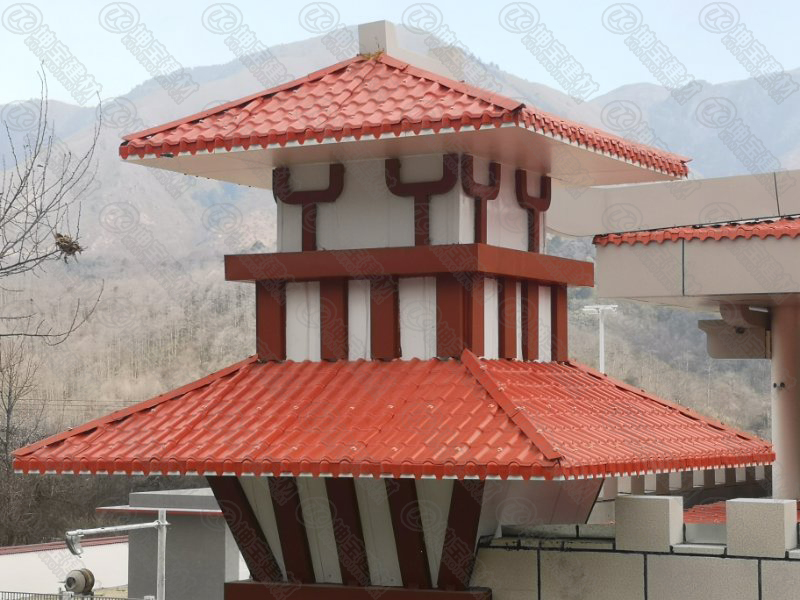 合成樹脂瓦收費站案例 合成樹脂瓦收費站案例