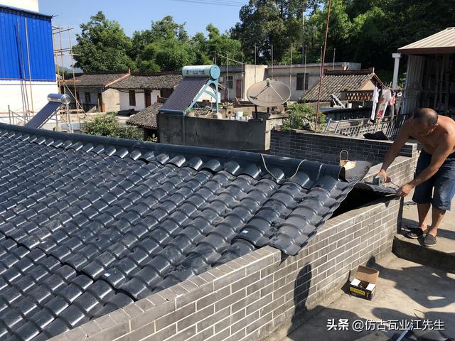 樹(shù)脂瓦小青瓦，農(nóng)村老房子換瓦的***優(yōu)選擇