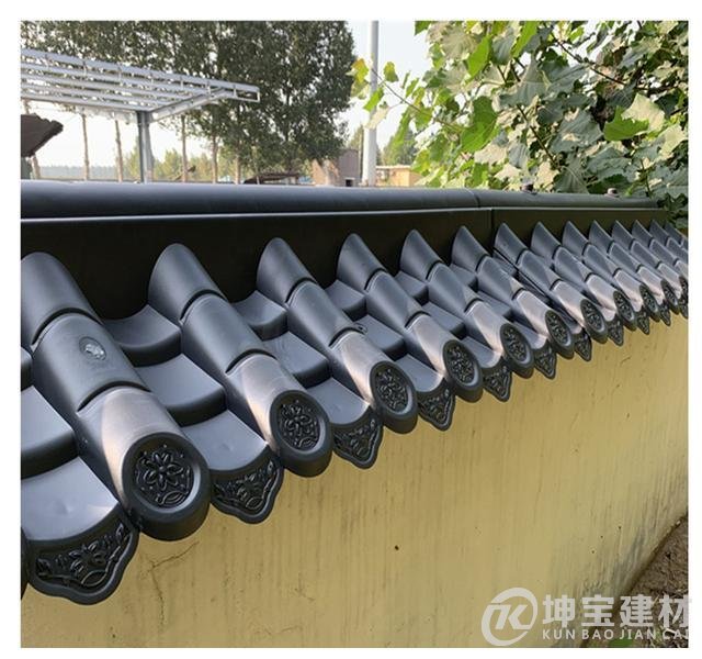 文化墻圍墻裝飾的新選擇:圍墻瓦的安裝和性能優(yōu)勢解讀