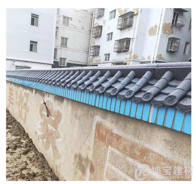 文化墻圍墻裝飾的新選擇:圍墻瓦的安裝和性能優(yōu)勢解讀